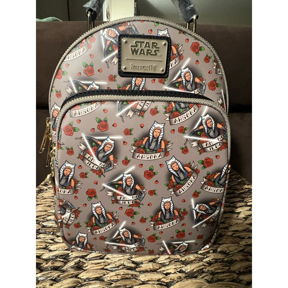 Loungefly Star Wars Ahsoka Tano I Am No Jedi Mini Backpack